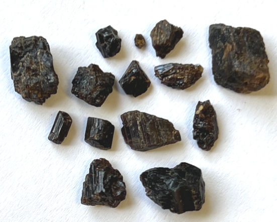 Painites from Mogok region 2005